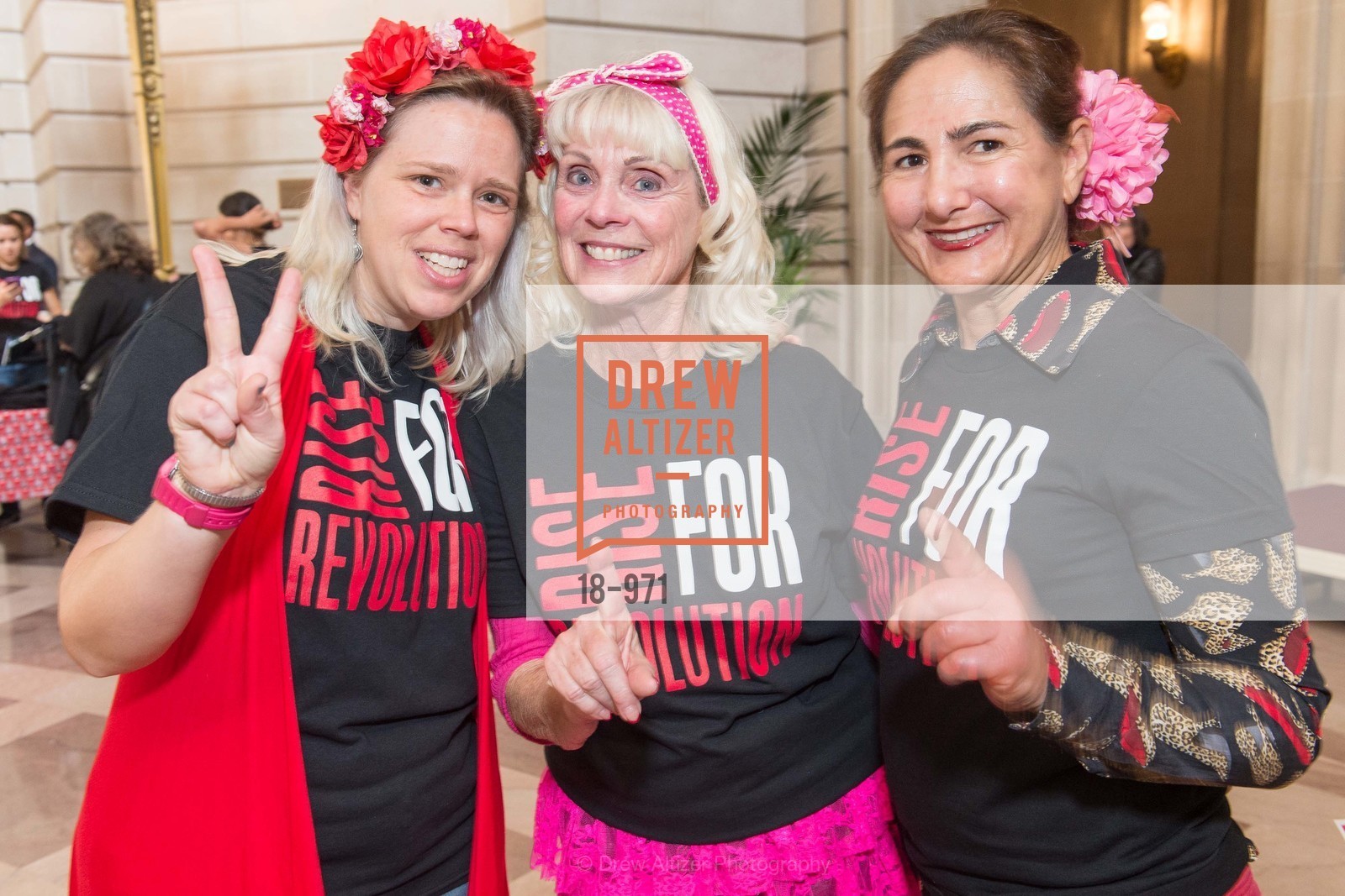 Gretchen Lund, Marilyn Lund, Claudine Novello, One Billion Rising San Francisco, US, February 13th, 2015, Photo #18-971 Gretchen Lund, Marilyn Lund, Claudine Novello, Photo #18-971