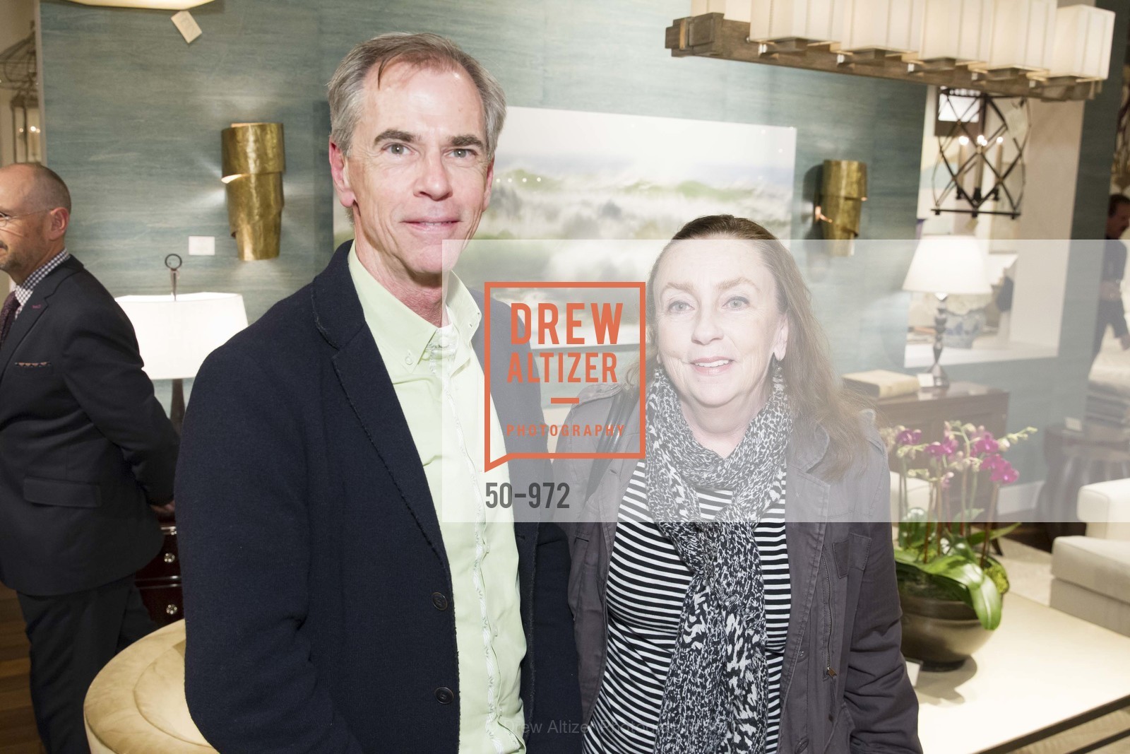 Tom Shaub, Kitty Smith, Designer Cocktail Party at Hewn, Hewn Showroom. 101 Henry Adams St., Ste. 480, February 23rd, 2016, Photo #50-972 Tom Shaub, Kitty Smith, Photo #50-972