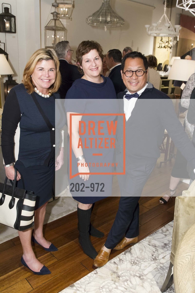 Amy Weaver, Laura Logan, Gioi Tran, Designer Cocktail Party at Hewn, Hewn Showroom. 101 Henry Adams St., Ste. 480, February 23rd, 2016, Photo #202-972 Amy Weaver, Laura Logan, Gioi Tran, Photo #202-972