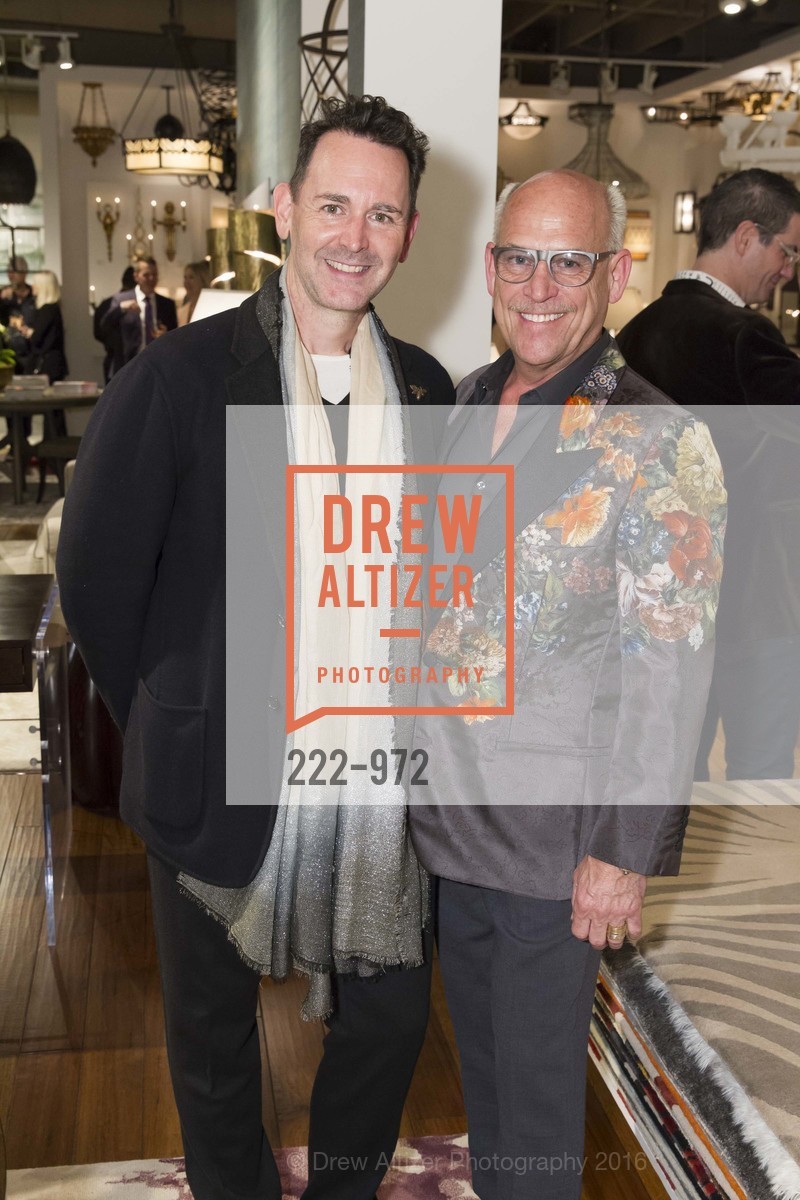 Martin Scott, Richard Bohonsky, Designer Cocktail Party at Hewn, Hewn Showroom. 101 Henry Adams St., Ste. 480, February 23rd, 2016, Photo #222-972 Martin Scott, Richard Bohonsky, Photo #222-972