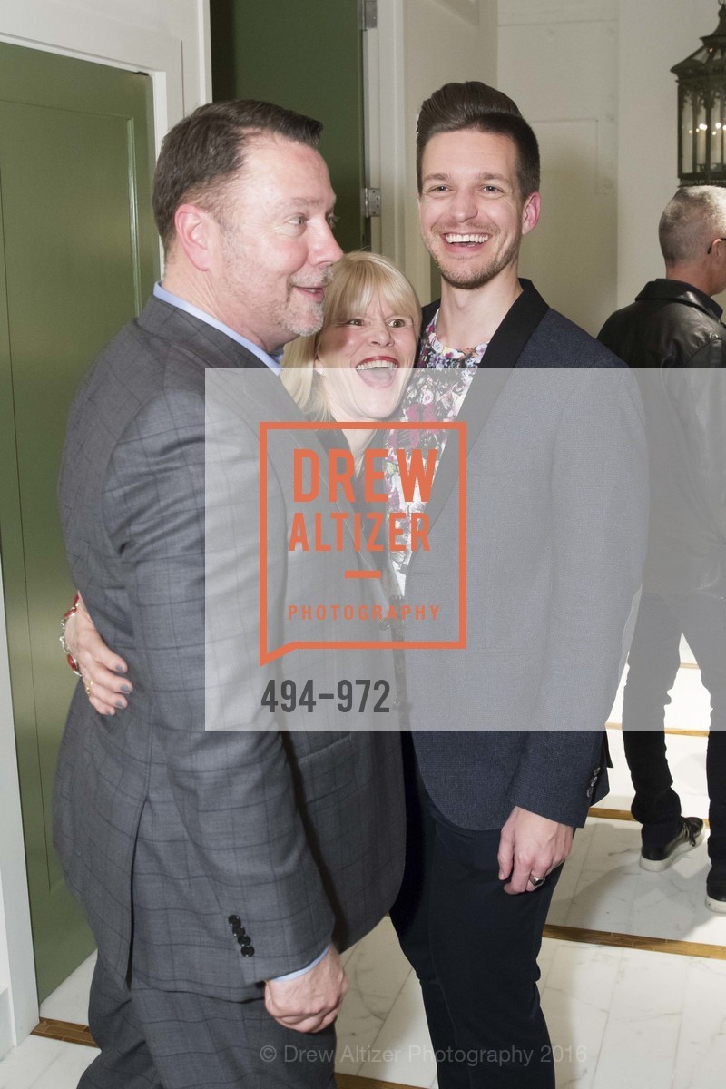 Jeff Holt, Susan Chastain, Aaron Hansen, Designer Cocktail Party at Hewn, Hewn Showroom. 101 Henry Adams St., Ste. 480, February 23rd, 2016, Photo #494-972 Jeff Holt, Susan Chastain, Aaron Hansen, Photo #494-972
