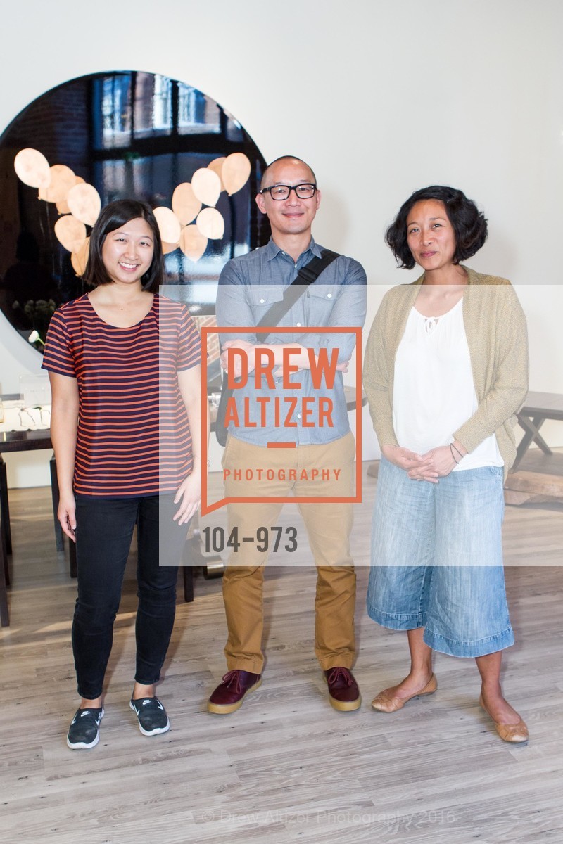 Michael Matsunaga, Amy Crisostomo, Jewelry Trunk Show at Studio Roeper, Studio Roeper Showroom. 2215 15th Street, February 24th, 2016, Photo #104-973 Michael Matsunaga, Amy Crisostomo, Photo #104-973