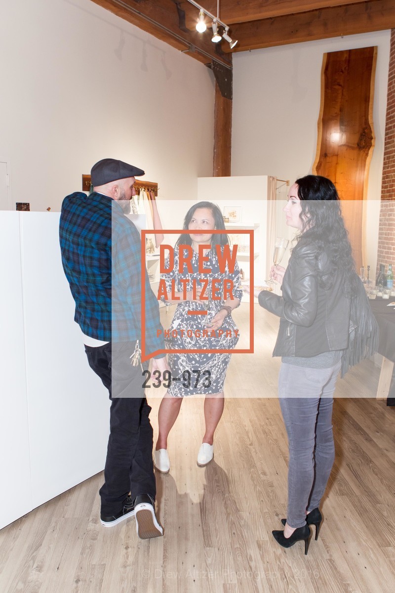 David Sams, Windy Chien, Deanna Belle, Jewelry Trunk Show at Studio Roeper, Studio Roeper Showroom. 2215 15th Street, February 24th, 2016, Photo #239-973 David Sams, Windy Chien, Deanna Belle, Photo #239-973