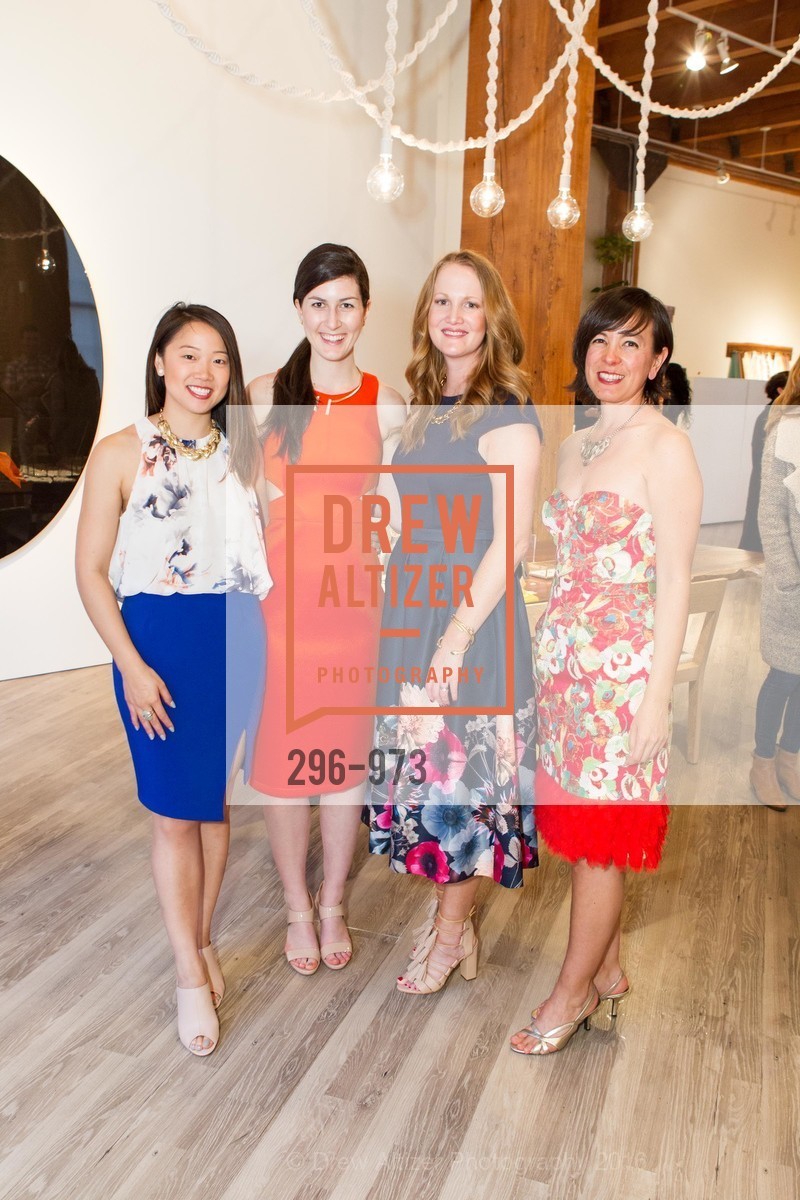 Lynn Trinh, Anna Warnken-Brill, Jennifer Jones, Kyoko Jackson, Jewelry Trunk Show at Studio Roeper, Studio Roeper Showroom. 2215 15th Street, February 24th, 2016, Photo #296-973 Lynn Trinh, Anna Warnken-Brill, Jennifer Jones, Kyoko Jackson, Photo #296-973