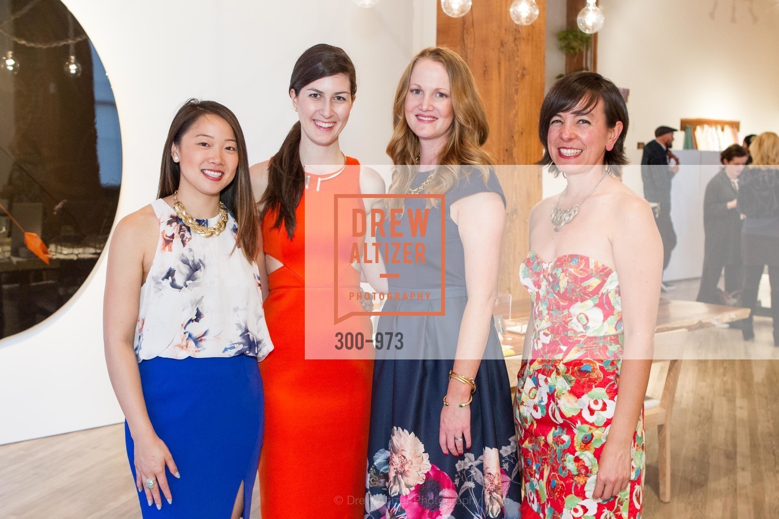 Lynn Trinh, Anna Warnken-Brill, Jennifer Jones, Kyoko Jackson, Jewelry Trunk Show at Studio Roeper, Studio Roeper Showroom. 2215 15th Street, February 24th, 2016, Photo #300-973 Lynn Trinh, Anna Warnken-Brill, Jennifer Jones, Kyoko Jackson, Photo #300-973