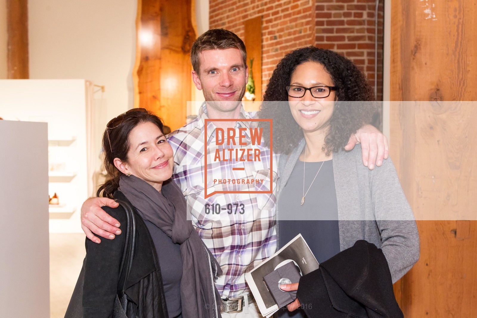 Regina Connell, Florian Roeper, Tiffany Wheat, Jewelry Trunk Show at Studio Roeper, Studio Roeper Showroom. 2215 15th Street, February 24th, 2016, Photo #610-973 Regina Connell, Florian Roeper, Tiffany Wheat, Photo #610-973