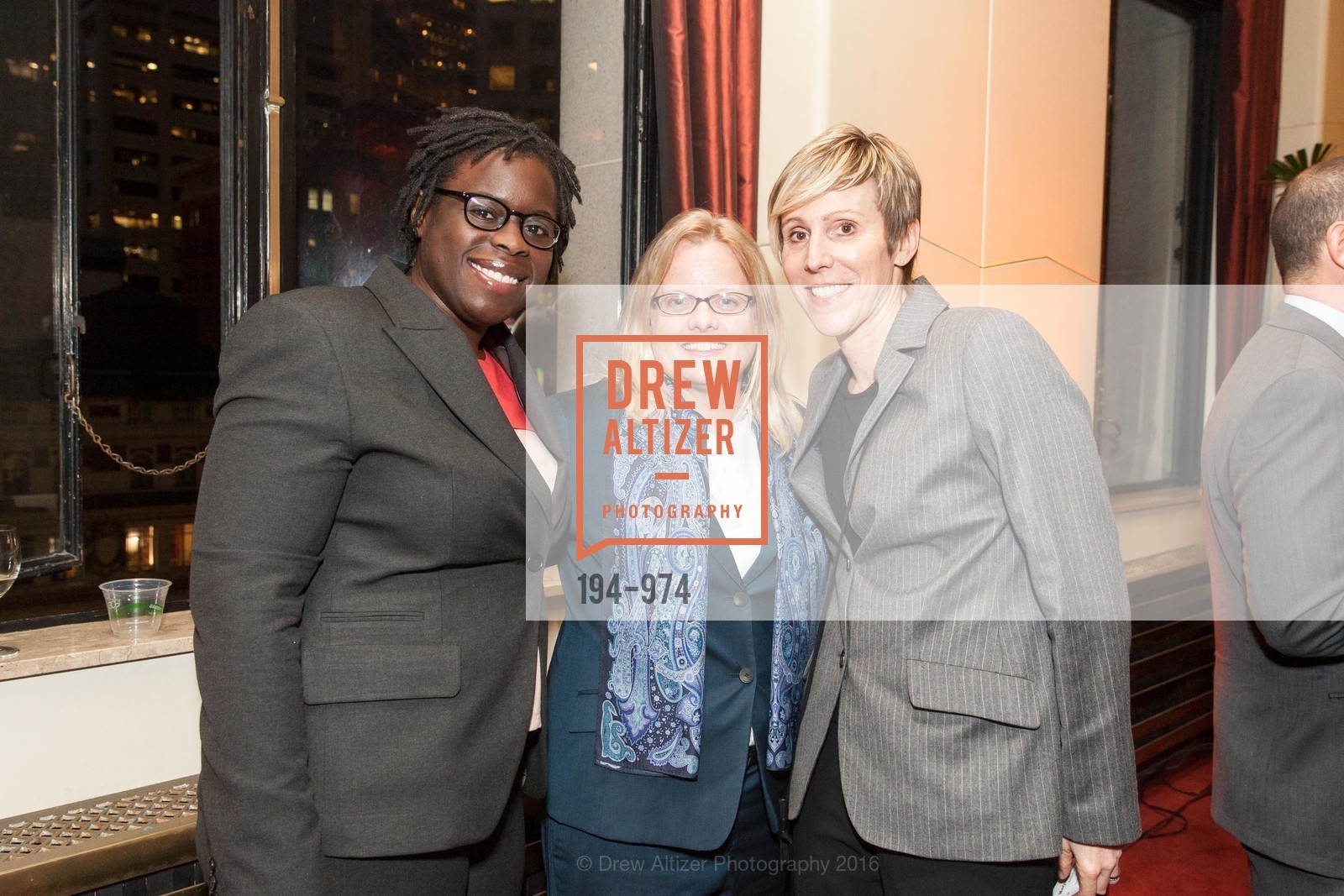 Adetunji Olude, Dawn Hassell, Marjorie Heinrich, SFMAG Presents Super Lawyers, City Club SF. 155 Sansome St, February 24th, 2016, Photo #194-974 Adetunji Olude, Dawn Hassell, Marjorie Heinrich, Photo #194-974
