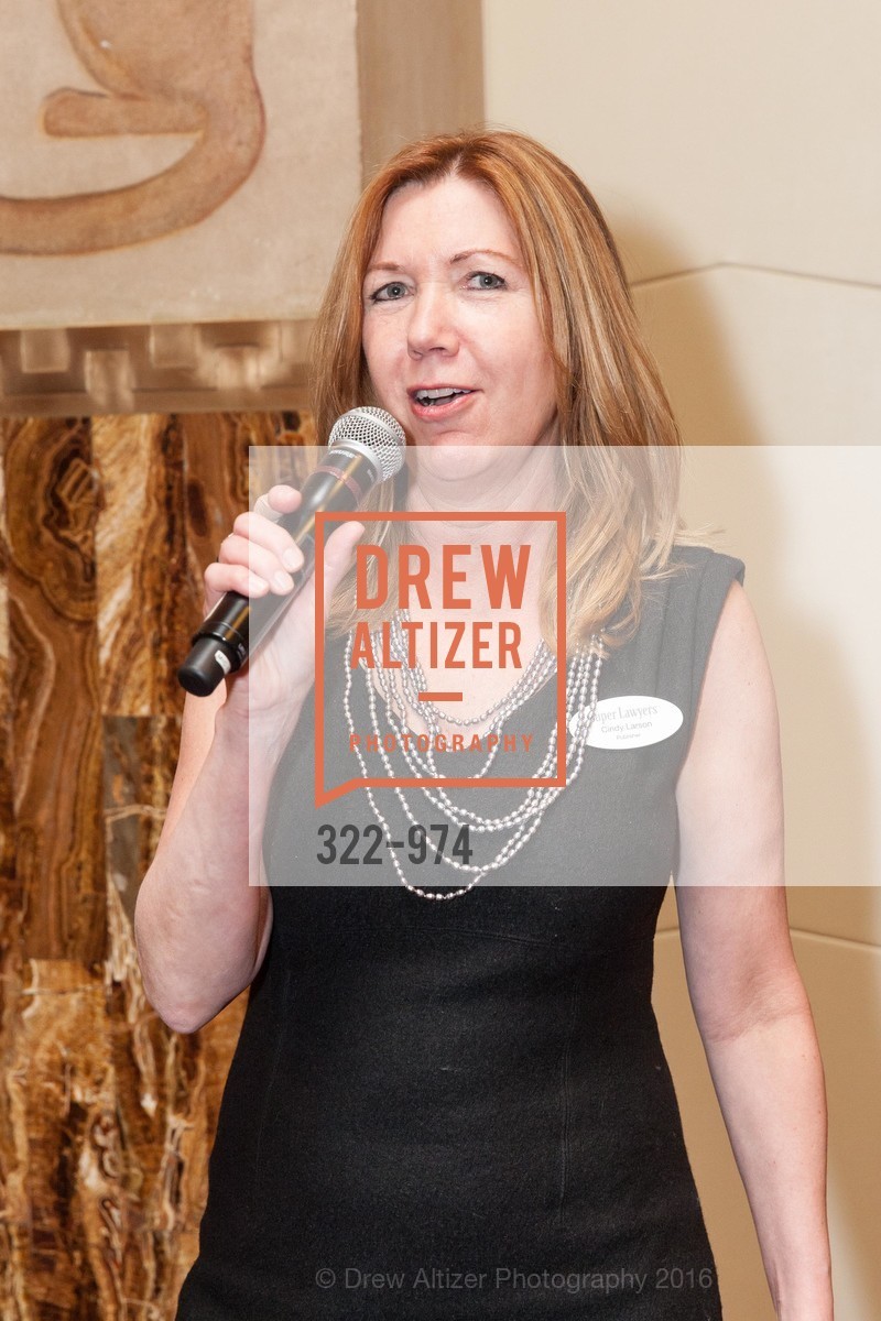 Cindy Larson, SFMAG Presents Super Lawyers, City Club SF. 155 Sansome St, February 24th, 2016, Photo #322-974 Cindy Larson, Photo #322-974