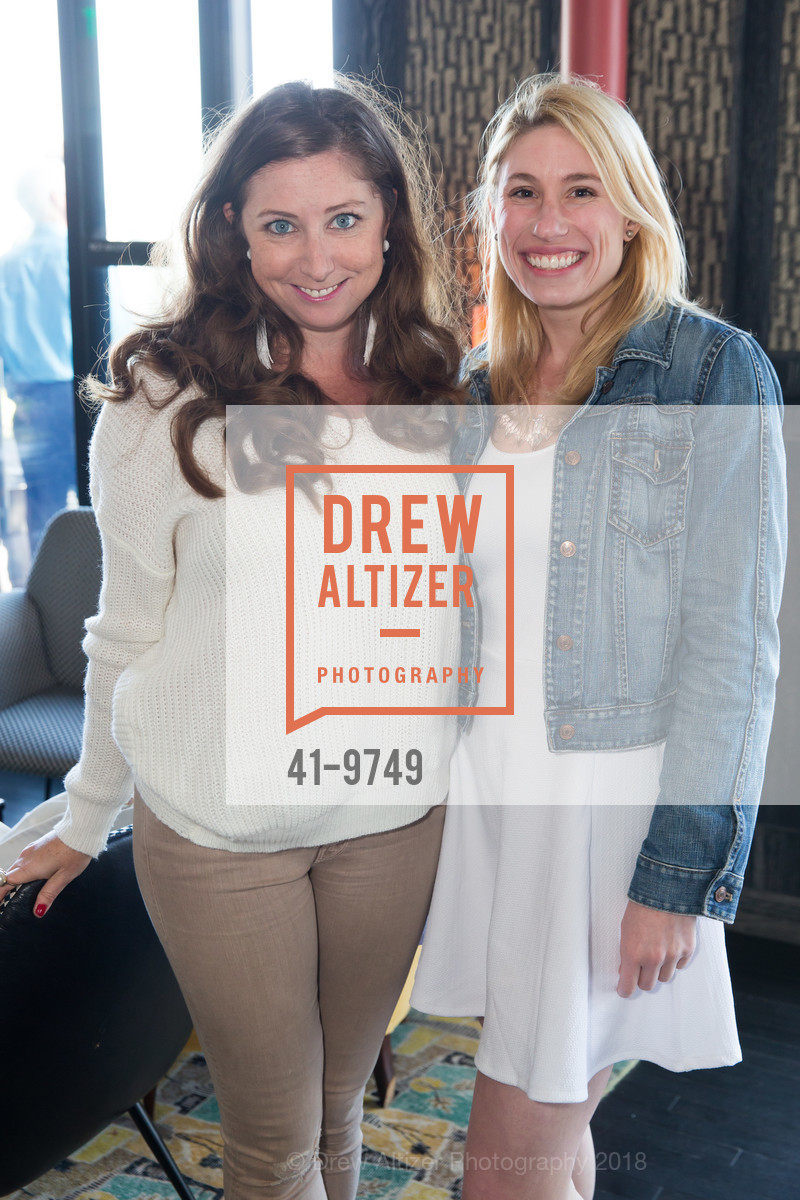 Katie Sweeney, Hannah Kaye, SFFILM Festival 2018 Donor Party, Charmaine's. 45 McAllister Street, April 8th, 2018, Photo #41-9749 Katie Sweeney, Hannah Kaye, Photo #41-9749