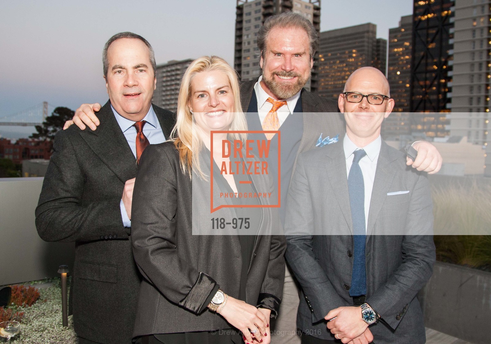 Chuck Comeau, Rhonda Rhodes, Tim O'Connor, Eric Hughes, Photo #118-975