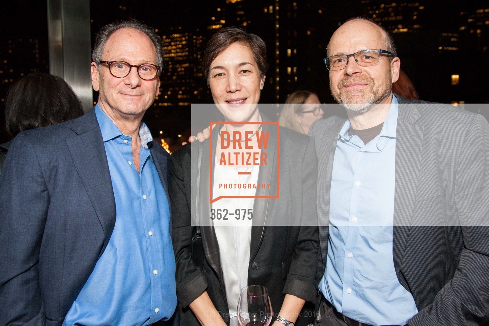 Stan Gottlieb, Larissa Kim, Roland Zehetbauer, Geoffrey de Sousa Event, The Battery, Penthouse. 17 Battery St, San Francisco, CA 94111, February 24th, 2016, Photo #362-975 Stan Gottlieb, Larissa Kim, Roland Zehetbauer, Photo #362-975