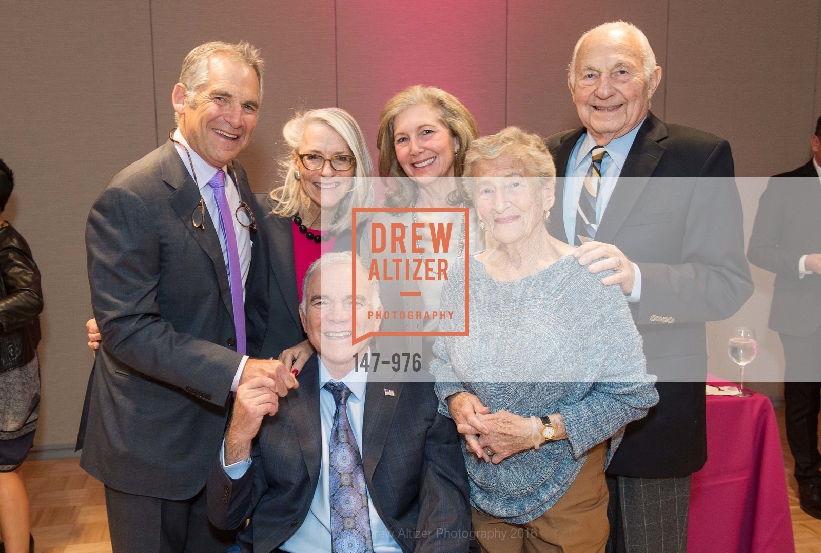 Donny Friend, Bob Friend, Michelle Friend, Janie Friend, Bobbie Greenberg, John Greenberg, JEWISH COMMUNITY RELATIONS COUNCIL Behind the Scene 2016, JCCSF. 3200 California St, February 24th, 2016, Photo #147-976 Donny Friend, Bob Friend, Michelle Friend, Janie Friend, Bobbie Greenberg, John Greenberg, Photo #147-976