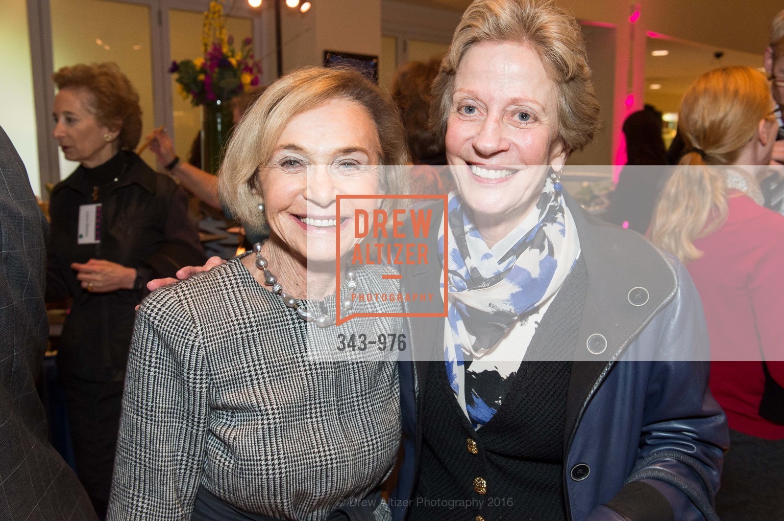 Barbara Rosenberg, Lynn Segway, JEWISH COMMUNITY RELATIONS COUNCIL Behind the Scene 2016, JCCSF. 3200 California St, February 24th, 2016, Photo #343-976 Barbara Rosenberg, Lynn Segway, Photo #343-976
