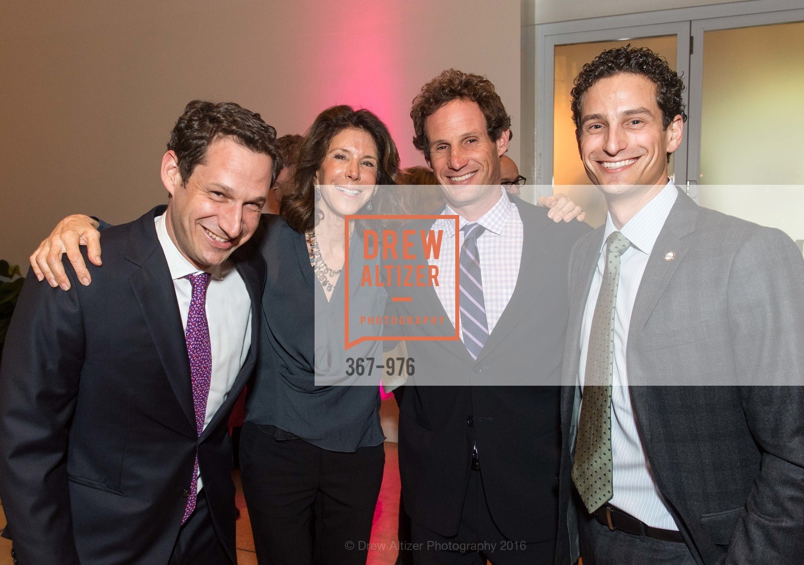 Daniel Lurie, Caroline Lurie, Brian Lurie, Alexander Fromm Lurie, JEWISH COMMUNITY RELATIONS COUNCIL Behind the Scene 2016, JCCSF. 3200 California St, February 24th, 2016, Photo #367-976 Daniel Lurie, Caroline Lurie, Brian Lurie, Alexander Fromm Lurie, Photo #367-976