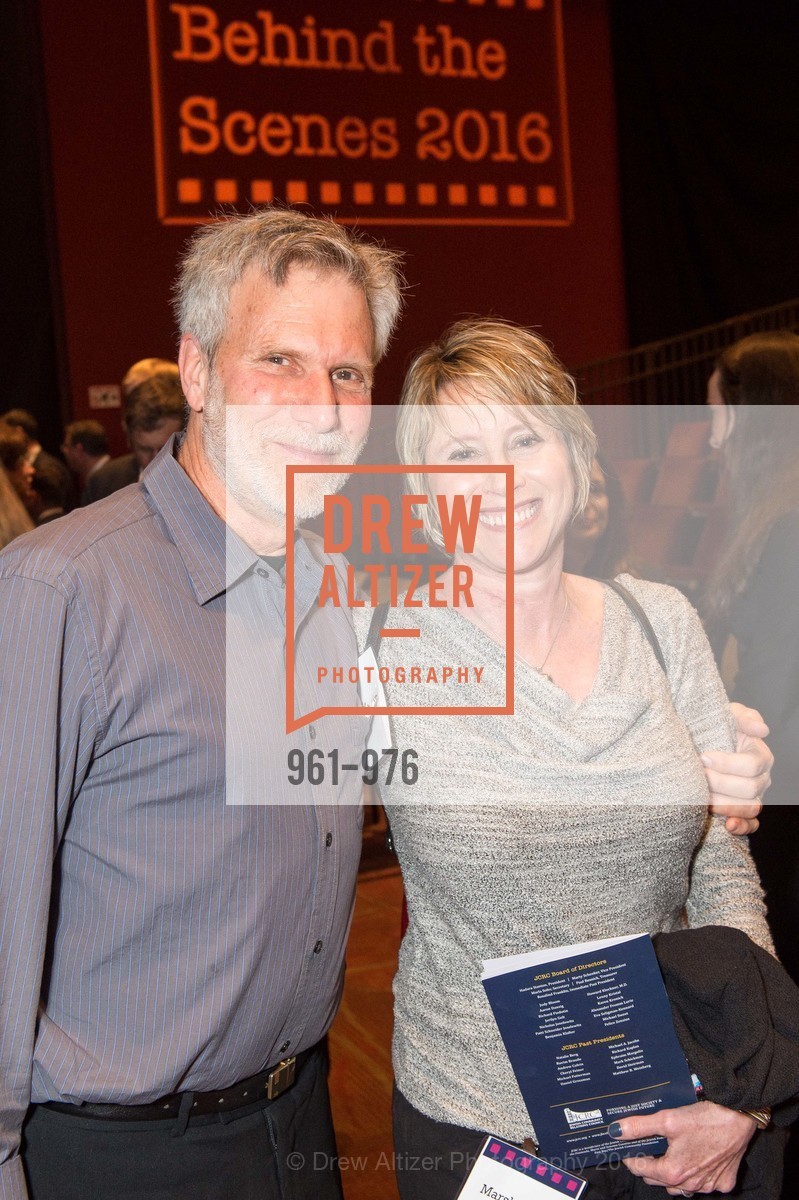 Barry Schienberg, Marsha Gelt, JEWISH COMMUNITY RELATIONS COUNCIL Behind the Scene 2016, JCCSF. 3200 California St, February 24th, 2016, Photo #961-976 Barry Schienberg, Marsha Gelt, Photo #961-976