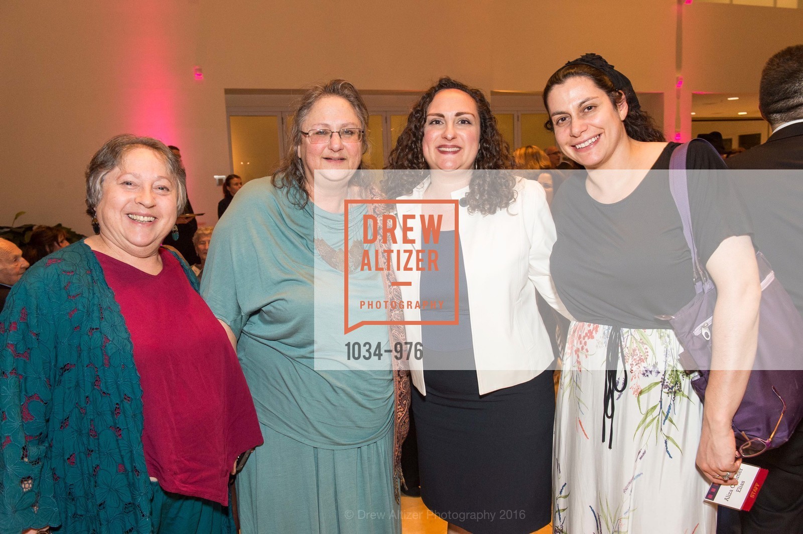 Judy Kunofsky, Ribka Greenberg, Alyssa Elia, JEWISH COMMUNITY RELATIONS COUNCIL Behind the Scene 2016, JCCSF. 3200 California St, February 24th, 2016, Photo #1034-976 Judy Kunofsky, Ribka Greenberg, Alyssa Elia, Photo #1034-976