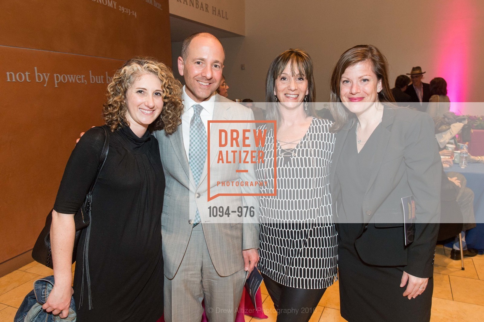 Danielle Foreman, Jason Porth, Patty Joselewitz, Abby Porth, JEWISH COMMUNITY RELATIONS COUNCIL Behind the Scene 2016, JCCSF. 3200 California St, February 24th, 2016, Photo #1094-976 Danielle Foreman, Jason Porth, Patty Joselewitz, Abby Porth, Photo #1094-976