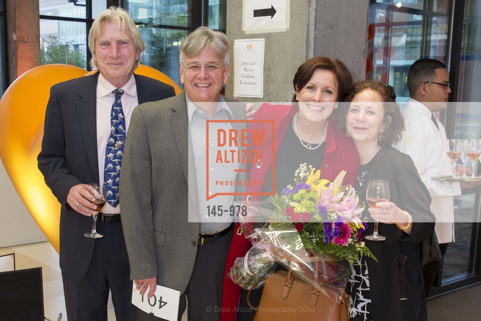 Dennis Thurston, Rick Samuels, Alexandra Morgan, Nancy Juliber, Nancy and Stephen Grand Family House Grand Opening Celebration, Family House. 540 Mission Bay Blvd, February 25th, 2016, Photo #145-978 Dennis Thurston, Rick Samuels, Alexandra Morgan, Nancy Juliber, Photo #145-978
