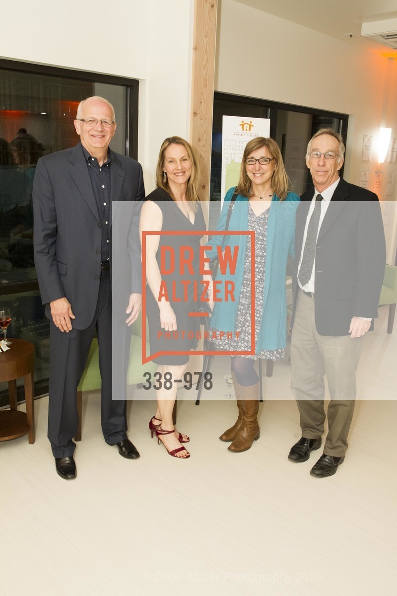 Roger Swanson, Suzanne Brown, Kate Stacy, Richard Stacy, Nancy and Stephen Grand Family House Grand Opening Celebration, Family House. 540 Mission Bay Blvd, February 25th, 2016, Photo #338-978 Roger Swanson, Suzanne Brown, Kate Stacy, Richard Stacy, Photo #338-978