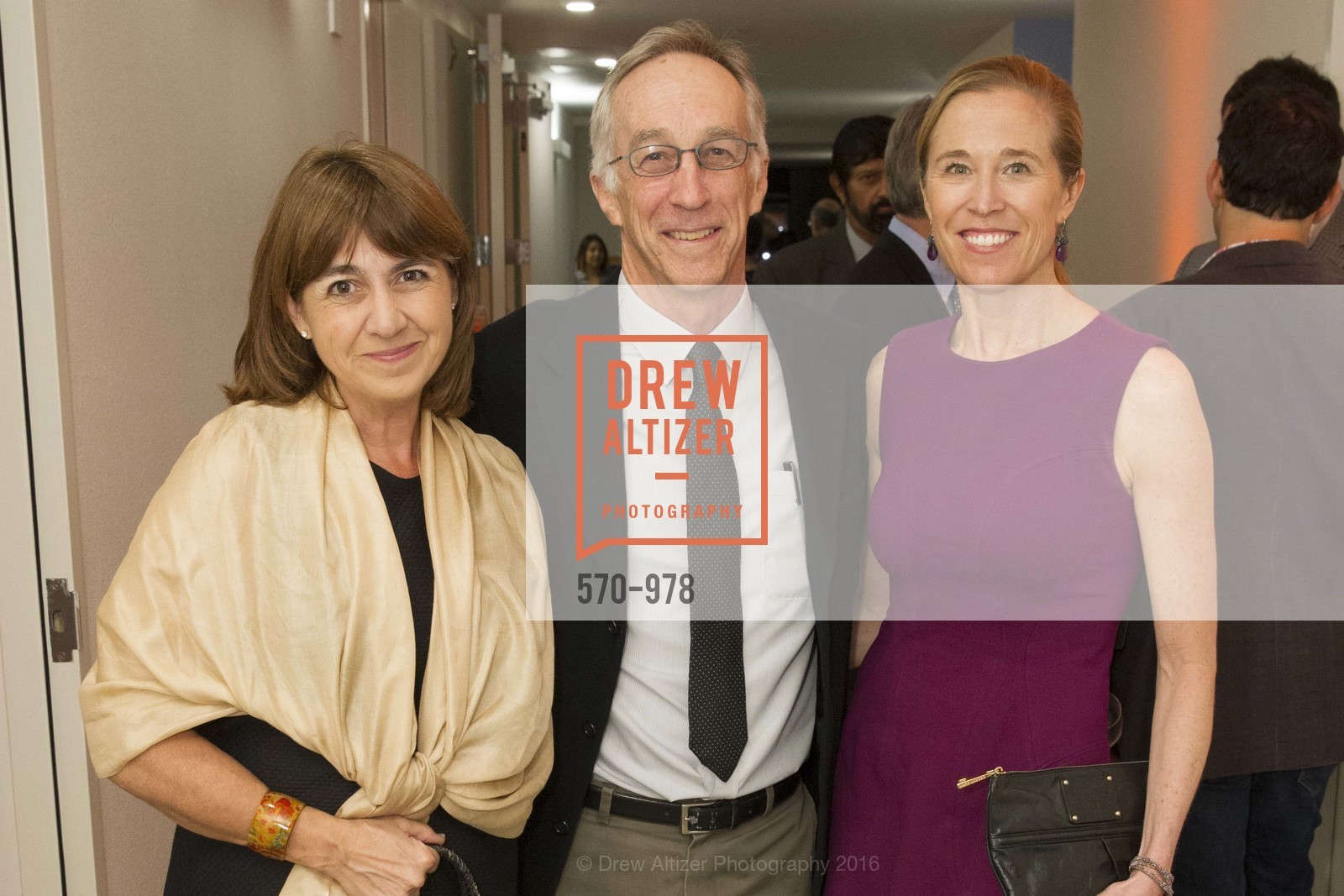 Meg Nibbi, Richard Stacy, Palmer Weiss, Nancy and Stephen Grand Family House Grand Opening Celebration, Family House. 540 Mission Bay Blvd, February 25th, 2016, Photo #570-978 Meg Nibbi, Richard Stacy, Palmer Weiss, Photo #570-978