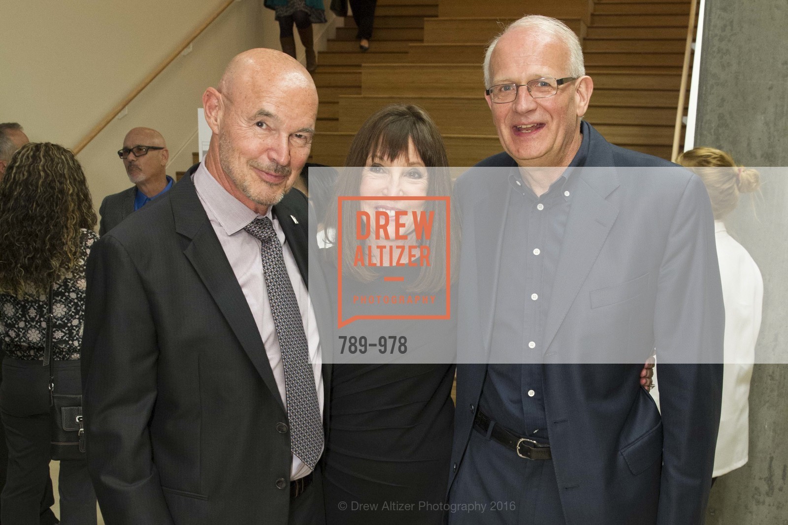 Stephen Grand, Nancy Grand, Roger Swanson, Nancy and Stephen Grand Family House Grand Opening Celebration, Family House. 540 Mission Bay Blvd, February 25th, 2016, Photo #789-978 Stephen Grand, Nancy Grand, Roger Swanson, Photo #789-978
