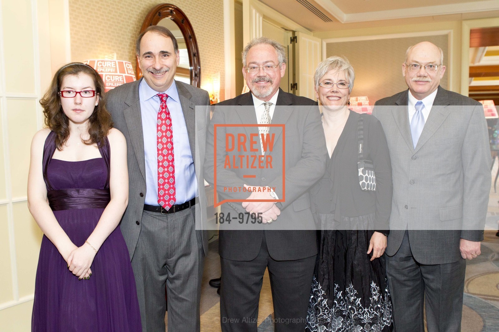 Caitlin Corkery, David Axelrod, Joe Corkery, Dara Corkery, John Corkery, First Annual San Francisco CURE Benefit Dinner, US, March 26th, 2011, Photo #184-9795 Caitlin Corkery, David Axelrod, Joe Corkery, Dara Corkery, John Corkery, Photo #184-9795