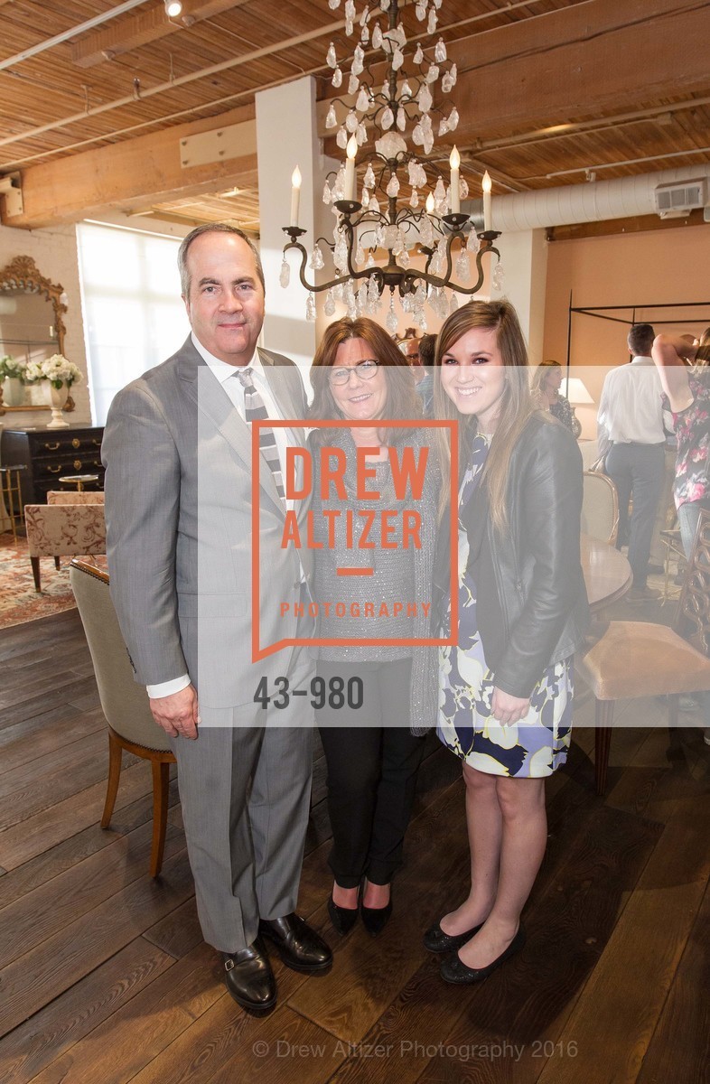 Chuck Comeau, Amy Brown, Madison Lerock, SFC&G Cocktails at De Sousa Hughes, De Sousa Hughes Showroom. 2 Henry Adams Street, Ste. #220, February 25th, 2016, Photo #43-980 Chuck Comeau, Amy Brown, Madison Lerock, Photo #43-980