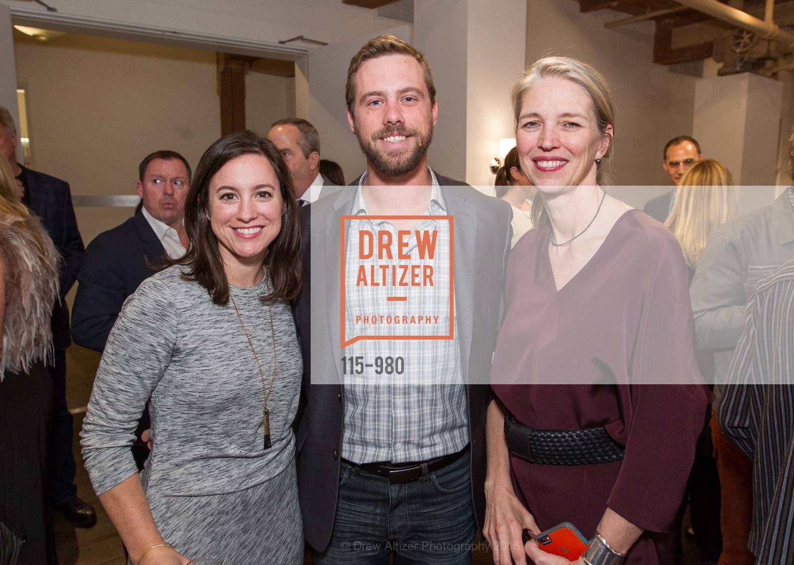 Sarah Brandis, Schuyler Sweet, Deirdre Jordan, SFC&G Cocktails at De Sousa Hughes, De Sousa Hughes Showroom. 2 Henry Adams Street, Ste. #220, February 25th, 2016, Photo #115-980 Sarah Brandis, Schuyler Sweet, Deirdre Jordan, Photo #115-980