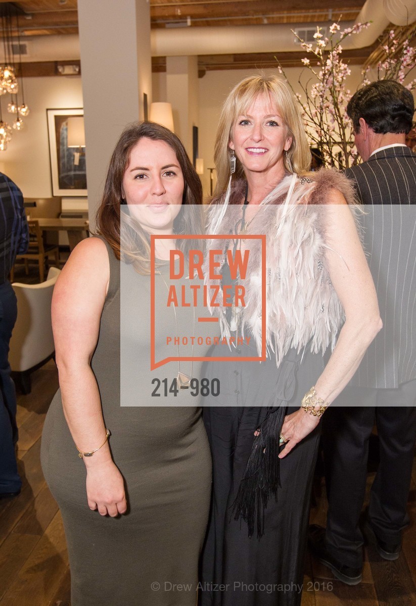 Rebecca Fletcher, Holly Kopman, SFC&G Cocktails at De Sousa Hughes, De Sousa Hughes Showroom. 2 Henry Adams Street, Ste. #220, February 25th, 2016, Photo #214-980 Rebecca Fletcher, Holly Kopman, Photo #214-980