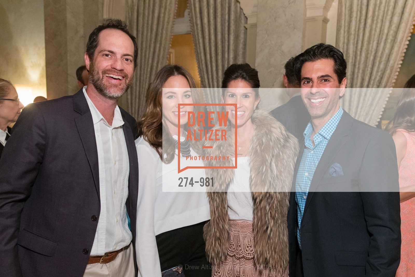 Jeremy Radcliffe, Linsay Radcliffe, Christina Ayoub, Basil Ayoub, 2nd Annual Fundraiser for the Playgroup, Private Residence, February 25th, 2016, Photo #274-981 Jeremy Radcliffe, Linsay Radcliffe, Christina Ayoub, Basil Ayoub, Photo #274-981
