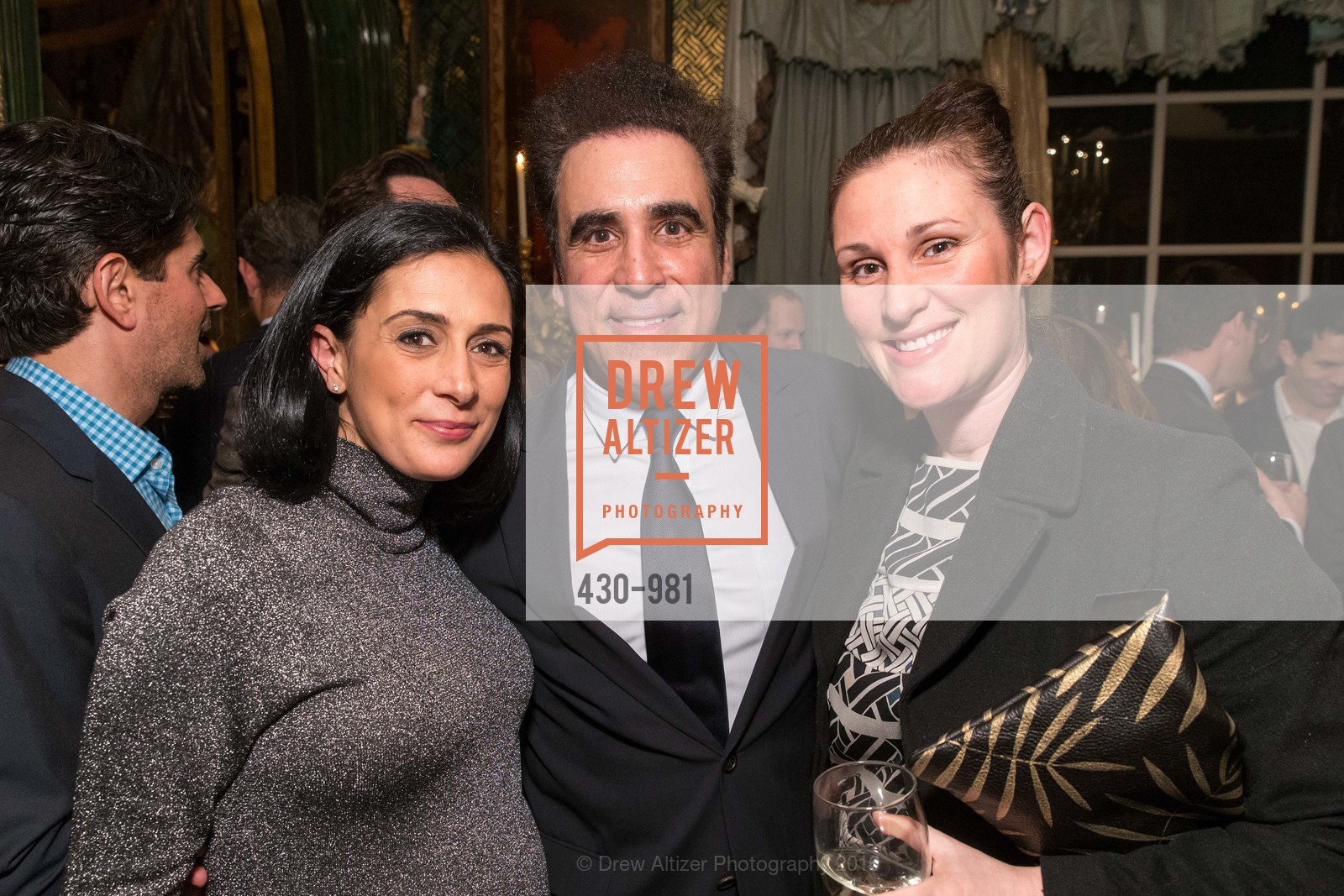 Nika Robain Shirani, Lee Shirani, Nicole Emanuel, 2nd Annual Fundraiser for the Playgroup, Private Residence, February 25th, 2016, Photo #430-981 Nika Robain Shirani, Lee Shirani, Nicole Emanuel, Photo #430-981