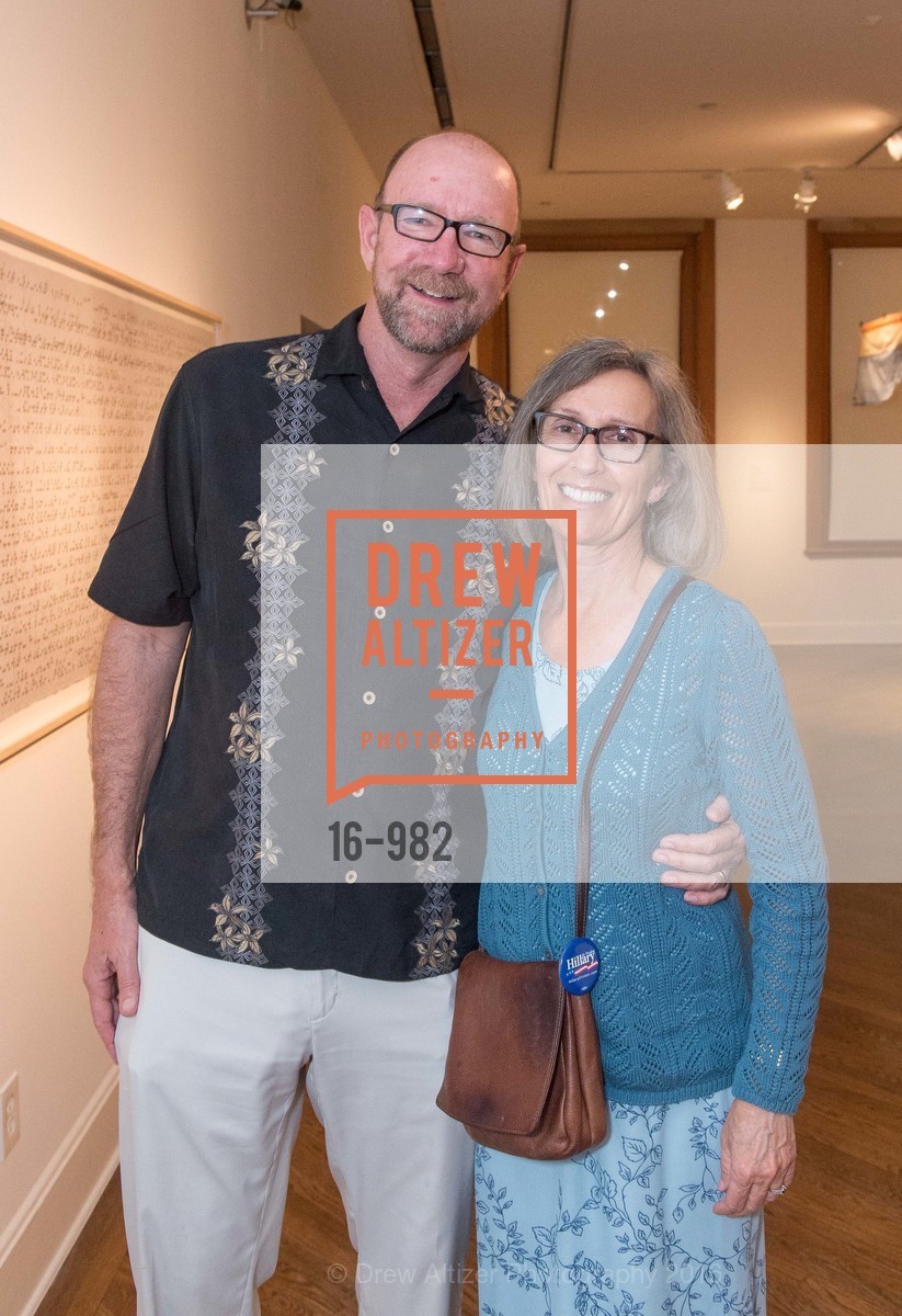 Don Yellum, Alayne Yellum, San Jose Museum of Art Spring Opening Reception, San Jose Museum of Art. 110 S Market St, February 25th, 2016, Photo #16-982 Don Yellum, Alayne Yellum, Photo #16-982