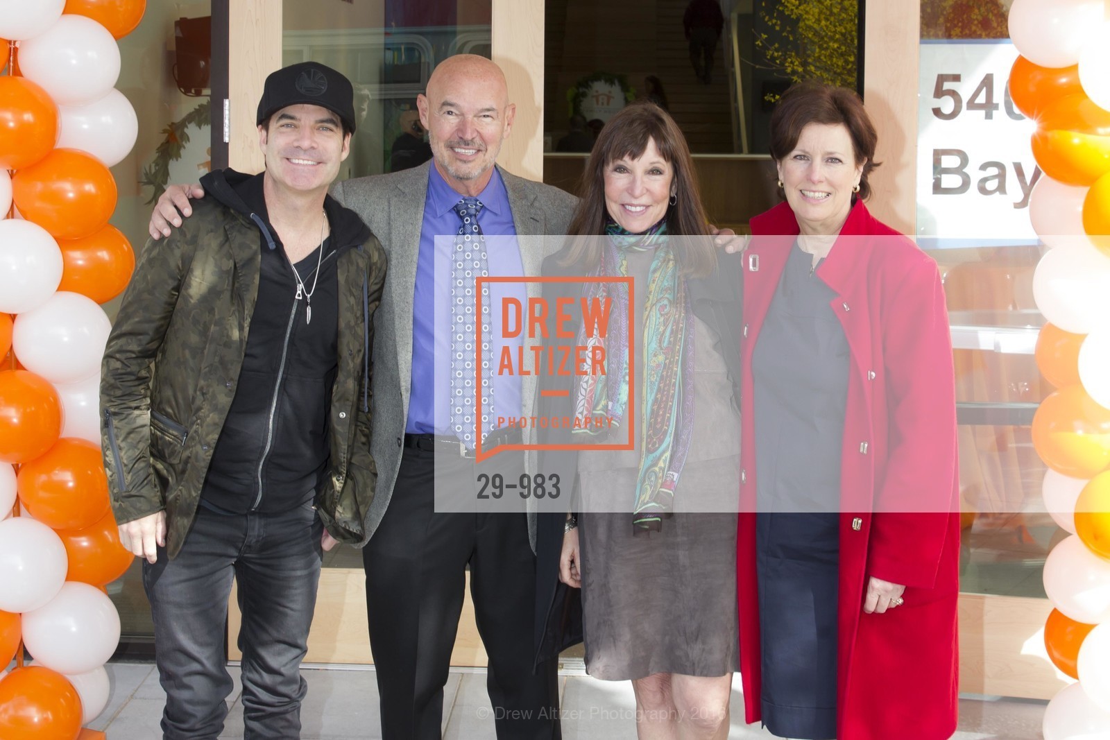 Pat Monahan, Stephen Grand, Nancy Grand, Alexandra Morgan, Grand Opening of the new Nancy and Stephen Grand Family House, Family House. 540 Mission Bay Blvd, March 2nd, 2016, Photo #29-983 Pat Monahan, Stephen Grand, Nancy Grand, Alexandra Morgan, Photo #29-983