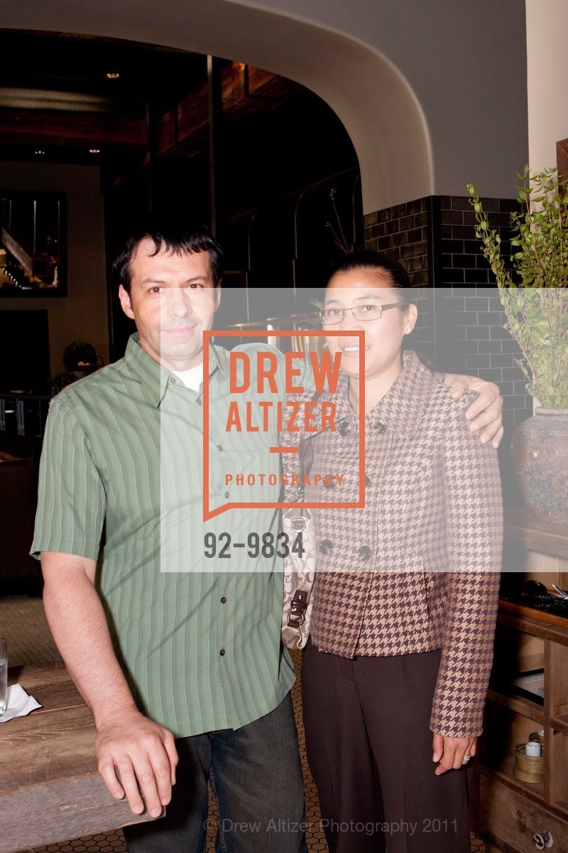 Bruno Chemel, Christie Chemel, Zagat Survey 2012 San Francisco Restaurant Survey Launch, US, September 19th, 2011, Photo #92-9834 Bruno Chemel, Christie Chemel, Photo #92-9834