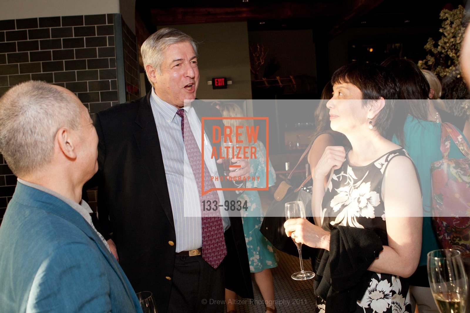 Toshio Sakuma, Tim Zagat, Keiko Sakuma, Photo #133-9834