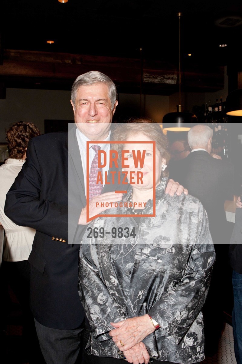 Tim Zagat, Nina Zagat, Zagat Survey 2012 San Francisco Restaurant Survey Launch, US, September 19th, 2011, Photo #269-9834 Tim Zagat, Nina Zagat, Photo #269-9834