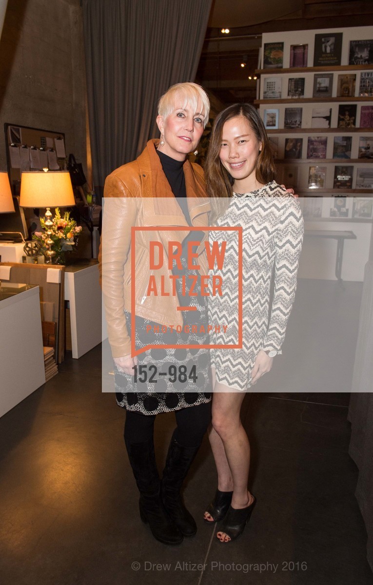 Laura Grollmus, Doreen Ly, Viyet SF Launch, Jay Jeffers – The Store. 1035 Post Street, March 2nd, 2016, Photo #152-984 Laura Grollmus, Doreen Ly, Photo #152-984