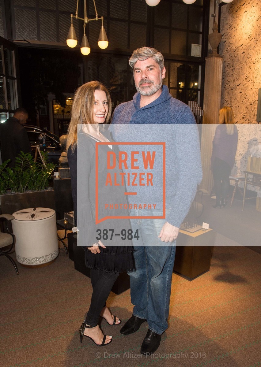 Jo Ellen Dutcher, Matthew MacCaul Turner, Viyet SF Launch, Jay Jeffers – The Store. 1035 Post Street, March 2nd, 2016, Photo #387-984 Jo Ellen Dutcher, Matthew MacCaul Turner, Photo #387-984