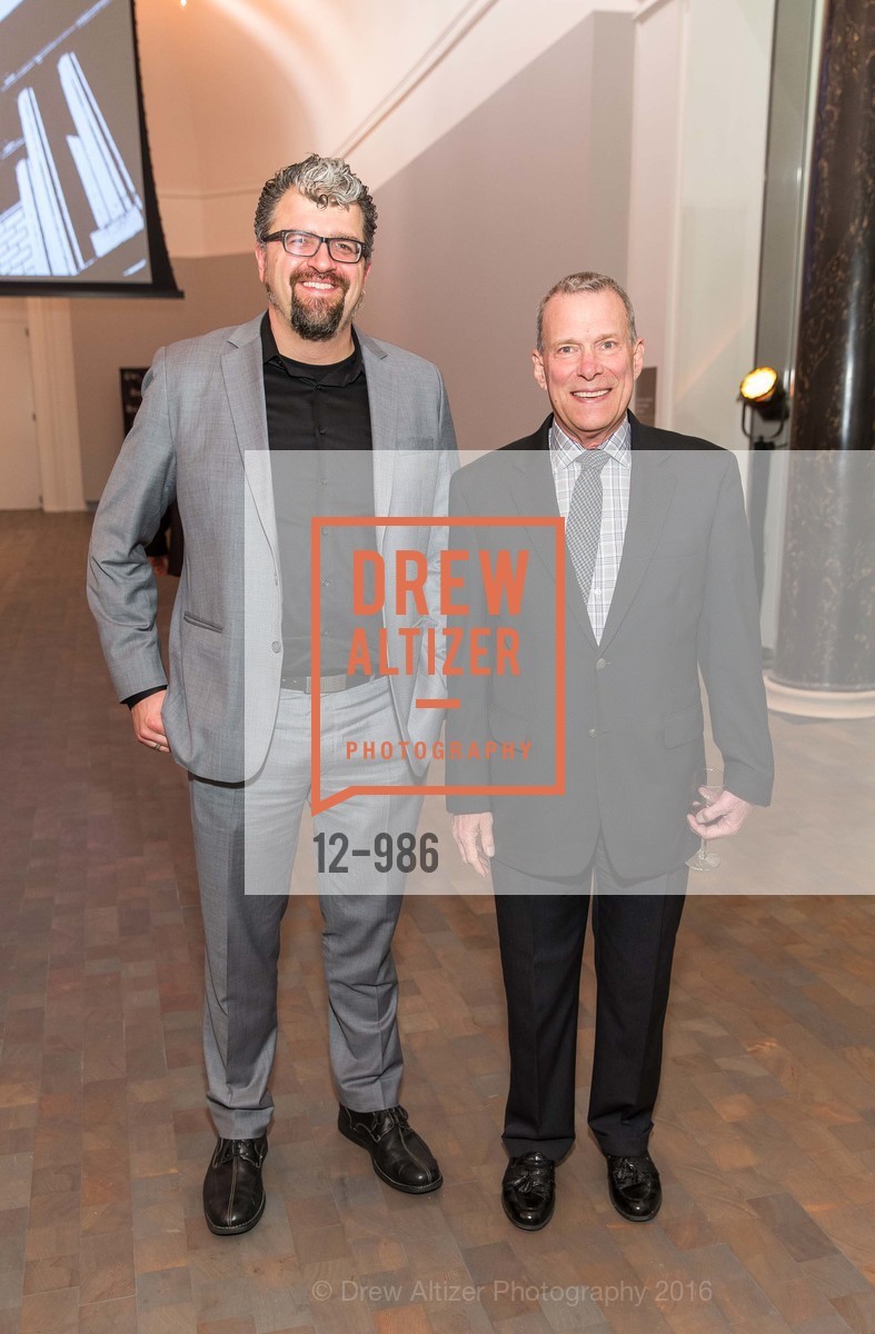 Daniel Knapp, David Gockley, SAN FRANCISCO OPERA Celebrates Opening the Diane B. Wilsey Center for Opera, Diane B. Wilsey Center for Opera. 401 Van Ness Avenue, March 3rd, 2016, Photo #12-986 Daniel Knapp, David Gockley, Photo #12-986