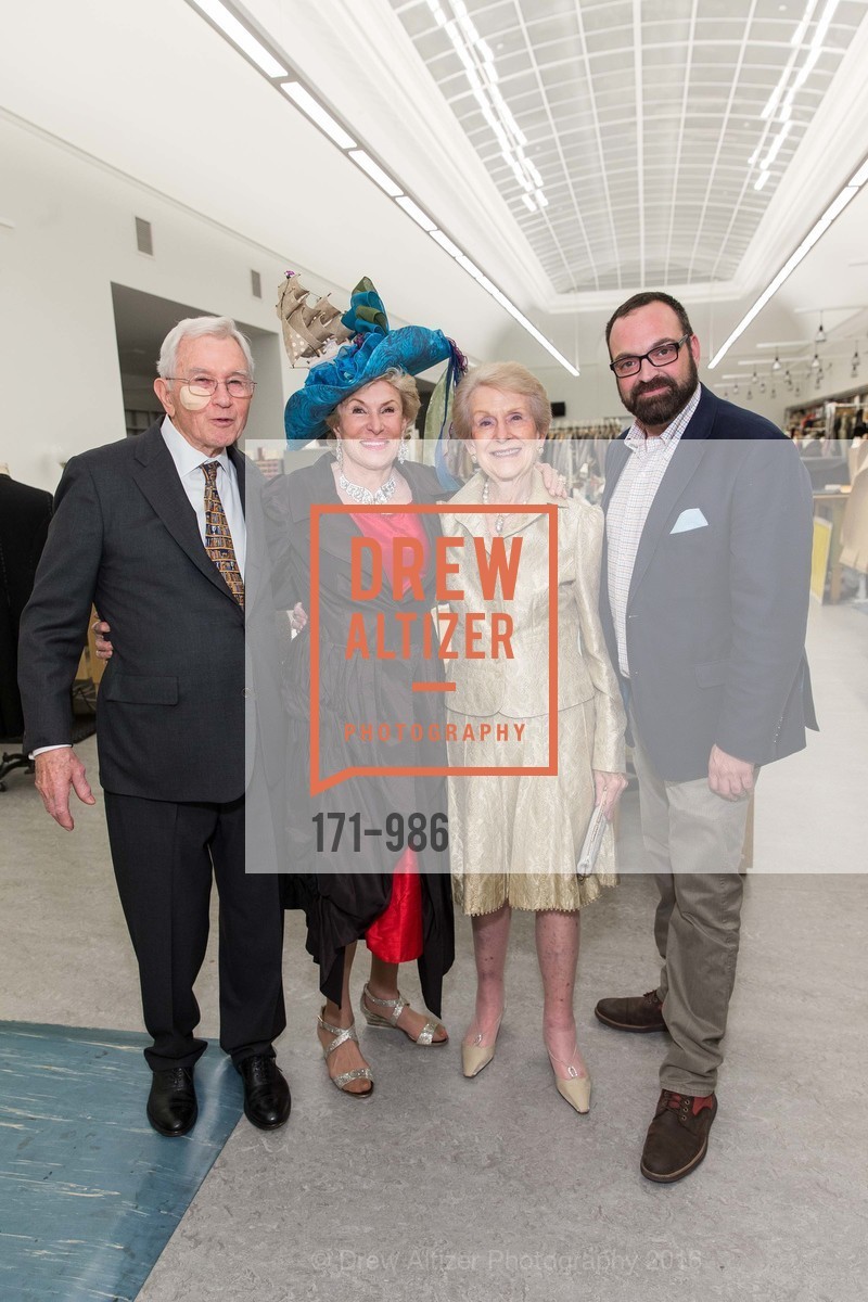 Roy Wunder, Jennifer MacCready, Barbara Moller Ward, Christopher Verdosci, SAN FRANCISCO OPERA Celebrates Opening the Diane B. Wilsey Center for Opera, Diane B. Wilsey Center for Opera. 401 Van Ness Avenue, March 3rd, 2016, Photo #171-986 Roy Wunder, Jennifer MacCready, Barbara Moller Ward, Christopher Verdosci, Photo #171-986