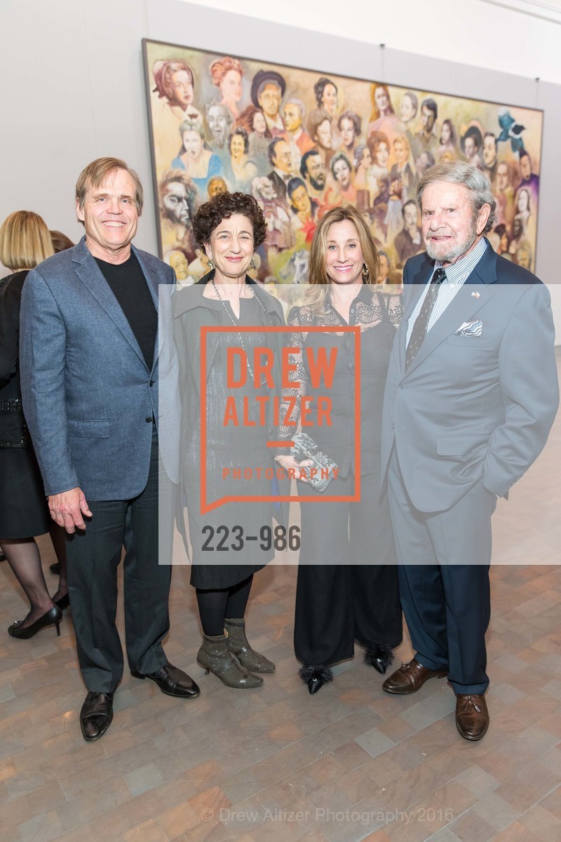 Paul Milne, Shana Penn, Dianne Taube, Tad Taube, SAN FRANCISCO OPERA Celebrates Opening the Diane B. Wilsey Center for Opera, Diane B. Wilsey Center for Opera. 401 Van Ness Avenue, March 3rd, 2016, Photo #223-986 Paul Milne, Shana Penn, Dianne Taube, Tad Taube, Photo #223-986