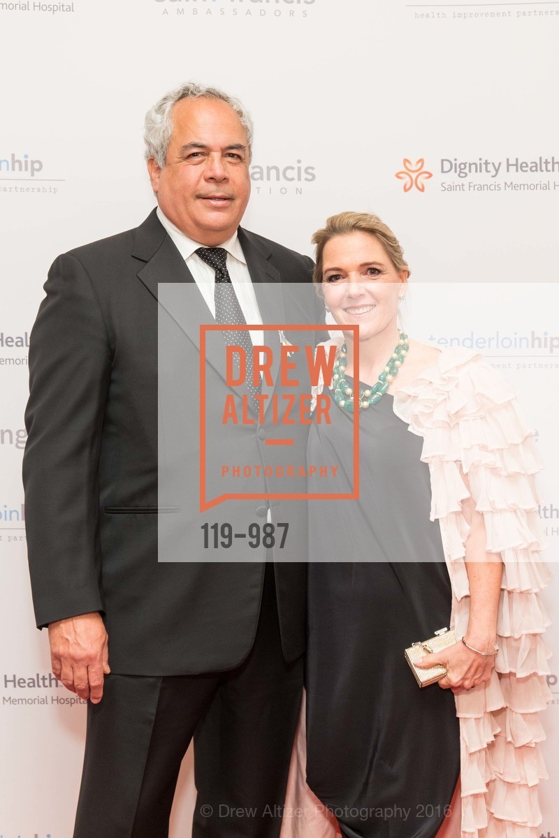 Victor Prieto, Nicole Prieto, Saint Francis Foundation at the Fairmont Penthouse, Fairmont SF, Penthouse, February 28th, 2016, Photo #119-987 Victor Prieto, Nicole Prieto, Photo #119-987
