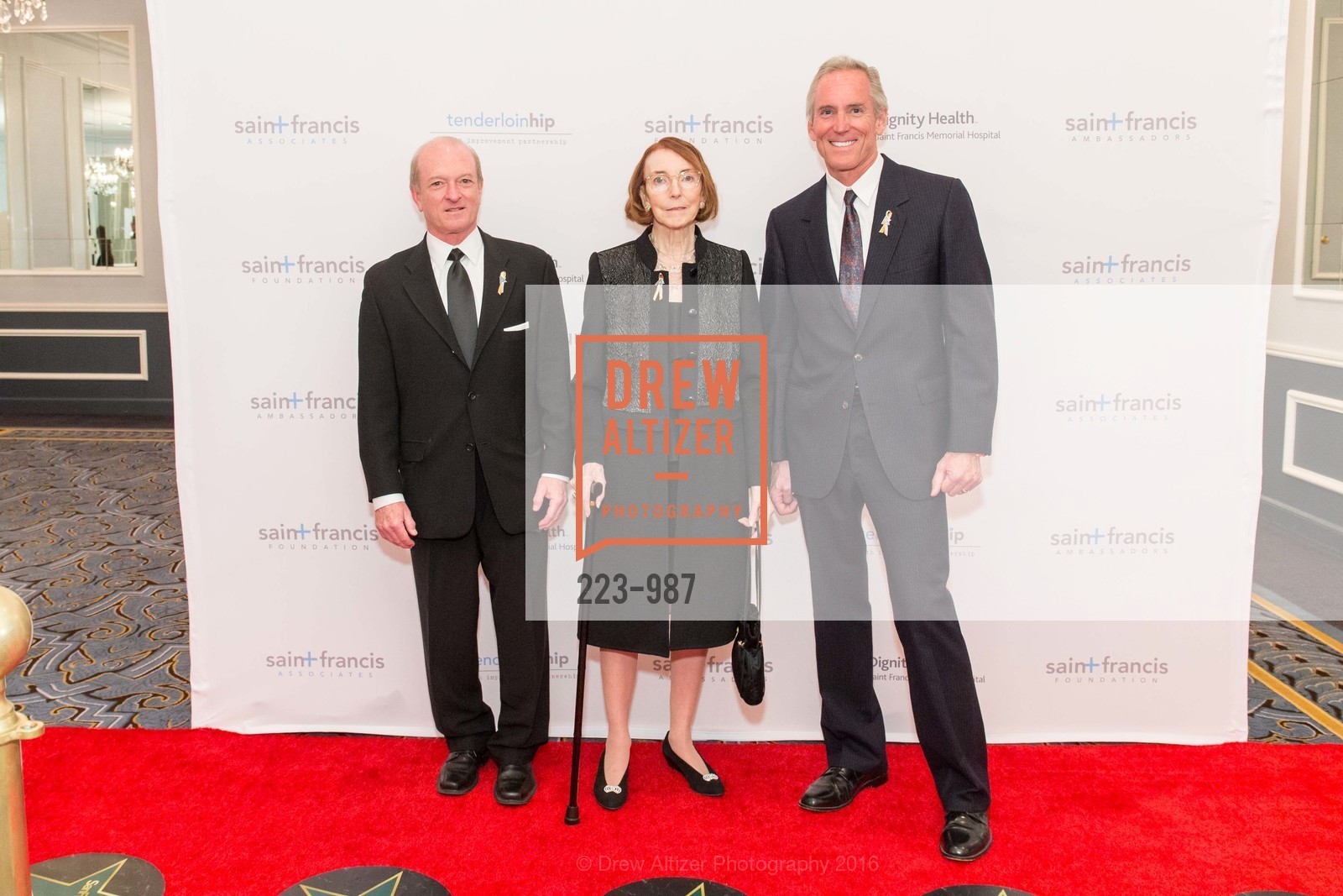 David Gorsulowsky, Lola Bugatto, Matthew Kanzler, Saint Francis Foundation at the Fairmont Penthouse, Fairmont SF, Penthouse, February 28th, 2016, Photo #223-987 David Gorsulowsky, Lola Bugatto, Matthew Kanzler, Photo #223-987