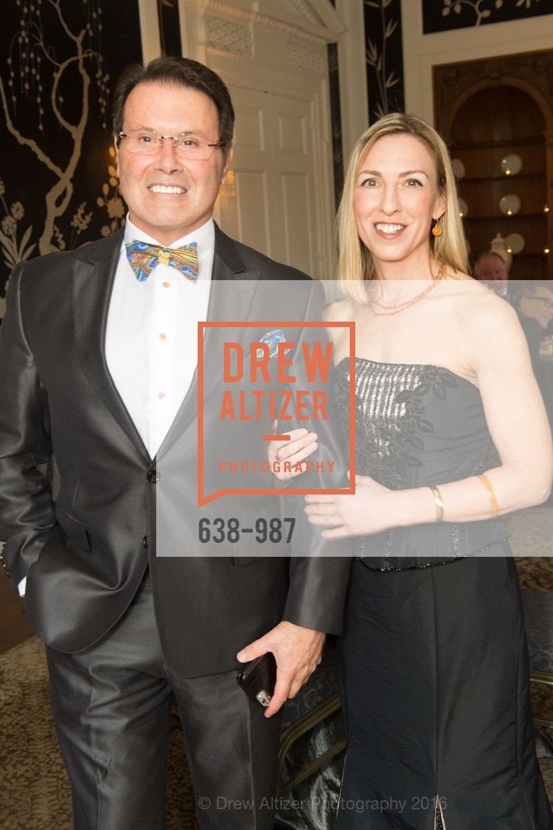 Raul Hernandez, Heidi Wittenberg, Saint Francis Foundation at the Fairmont Penthouse, Fairmont SF, Penthouse, February 28th, 2016, Photo #638-987 Raul Hernandez, Heidi Wittenberg, Photo #638-987