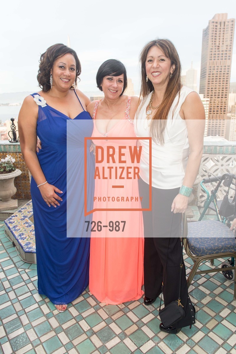 Hashona Brawn, Holly Magno, Alice Mctighe, Saint Francis Foundation at the Fairmont Penthouse, Fairmont SF, Penthouse, February 28th, 2016, Photo #726-987 Hashona Brawn, Holly Magno, Alice Mctighe, Photo #726-987