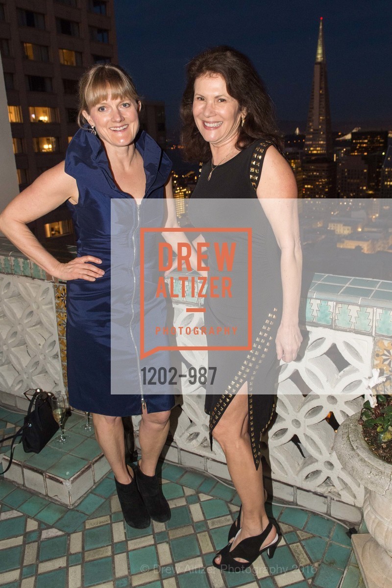 Carrie Byles, Kathy Devito, Saint Francis Foundation at the Fairmont Penthouse, Fairmont SF, Penthouse, February 28th, 2016, Photo #1202-987 Carrie Byles, Kathy Devito, Photo #1202-987