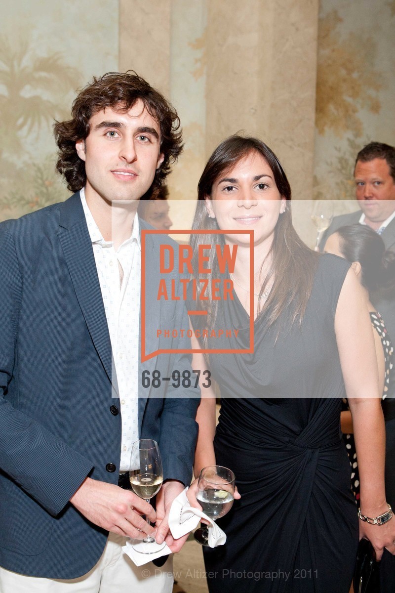 Fernando Buscema, Rosana Masa, GORDON AND ANN GETTY Host Argentina Winemaker NICOLAS CATENA and Vino Argentino Book Party, US, May 24th, 2011, Photo #68-9873 Fernando Buscema, Rosana Masa, Photo #68-9873