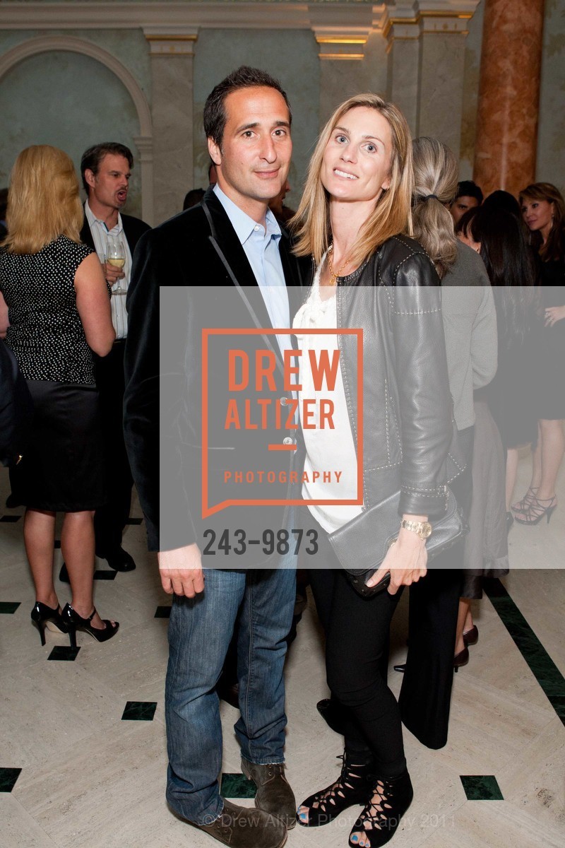 Adam Cahan, Alice Cahan, GORDON AND ANN GETTY Host Argentina Winemaker NICOLAS CATENA and Vino Argentino Book Party, US, May 24th, 2011, Photo #243-9873 Adam Cahan, Alice Cahan, Photo #243-9873