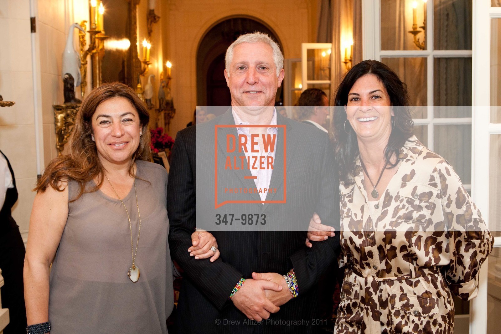 Claudia Gutman, Alex Gutman, Alicia Nogales, GORDON AND ANN GETTY Host Argentina Winemaker NICOLAS CATENA and Vino Argentino Book Party, US, May 24th, 2011, Photo #347-9873 Claudia Gutman, Alex Gutman, Alicia Nogales, Photo #347-9873