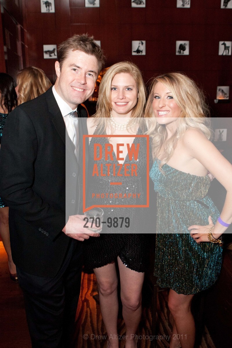 Mike Lacey, Theresa Mannen, Jessica Larson, New Year's Eve at the Clift, US, December 31st, 2011, Photo #270-9879 Mike Lacey, Theresa Mannen, Jessica Larson, Photo #270-9879